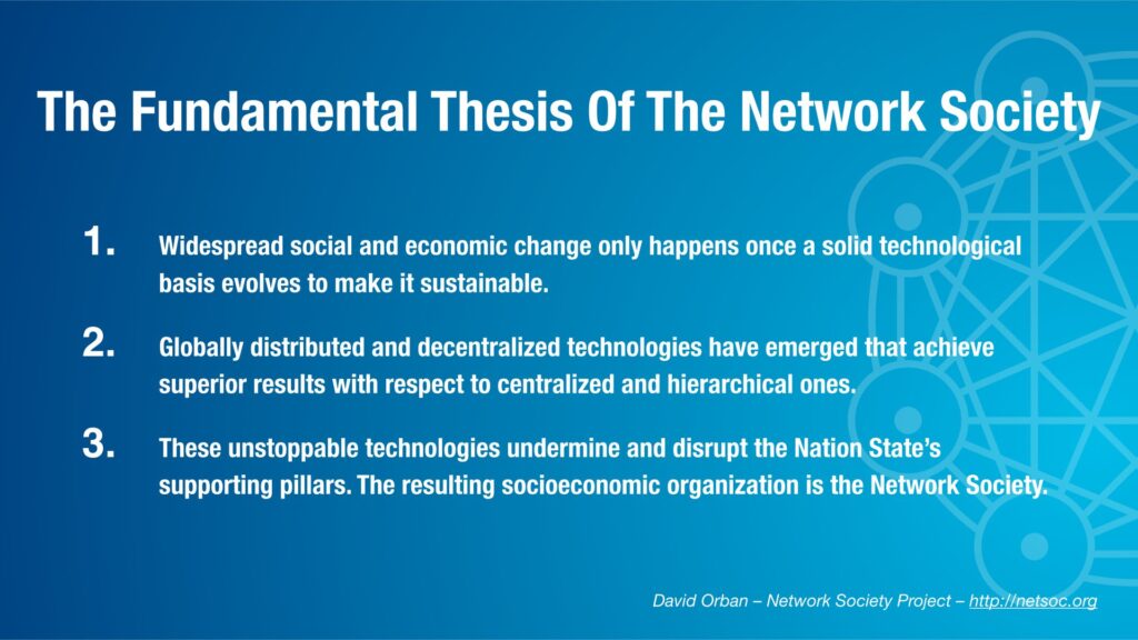 The Fundamental Thesis Of The Network Society